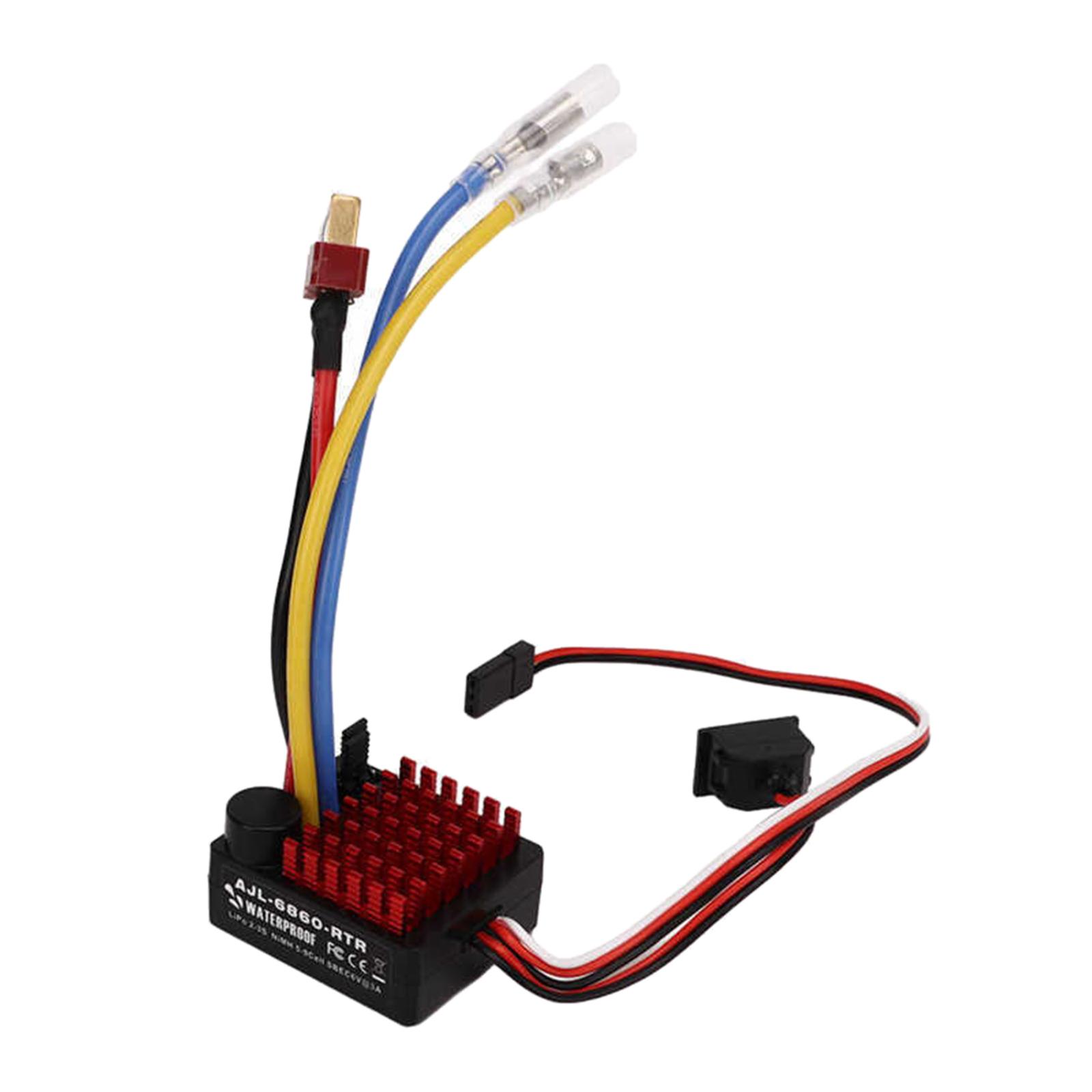 60A Brushed Electronic Speed C - огляд і ціна Diy Boat Electronics