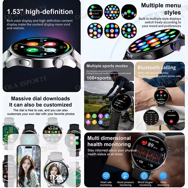 New SmartWatch for Men Women B - огляд і ціна Diy Wearable Electronics