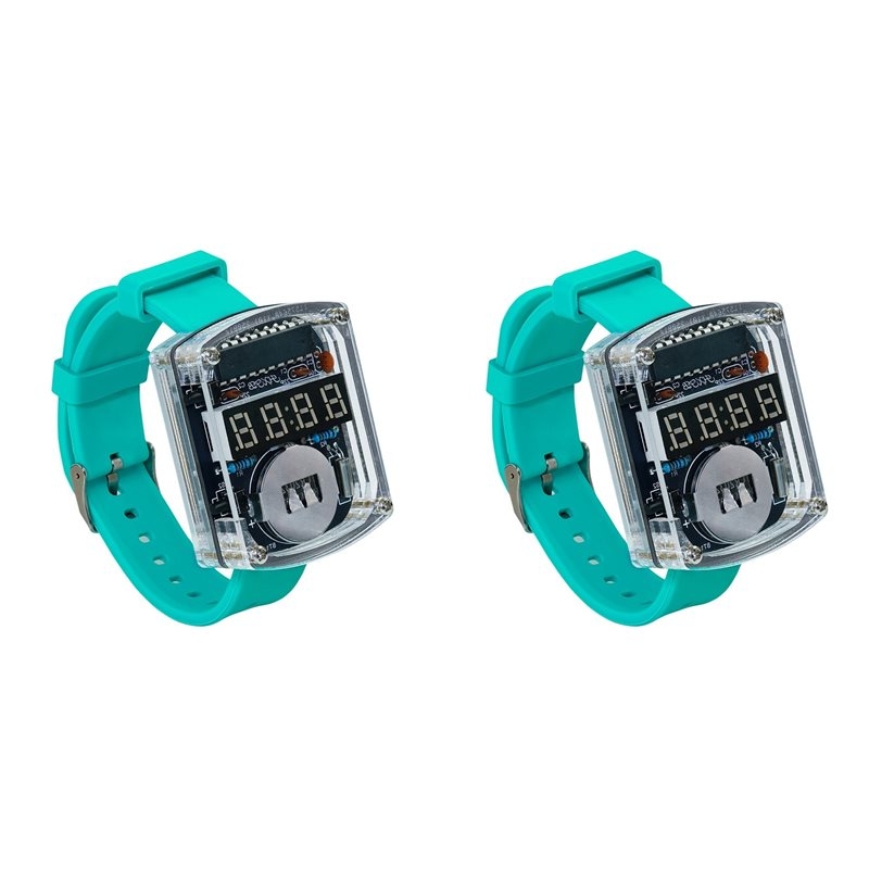 2X DIY Watch LED Watch Electro - огляд і ціна Diy Electronics Youtube