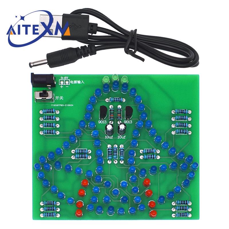 DC 3-5V DIY LED Swing Wind Chi - огляд і ціна Diy Analog Electronics