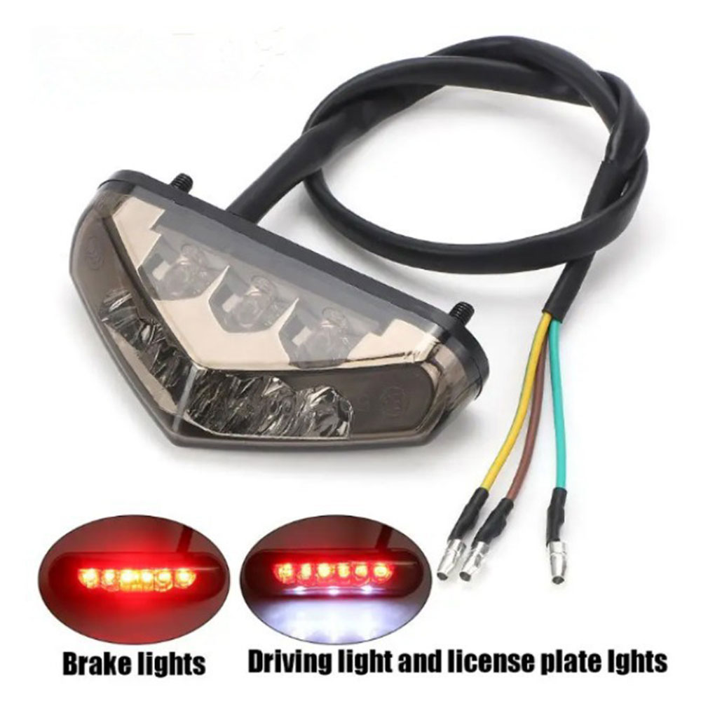 Mini Motorcycle LED Tail Licen - огляд і ціна Diy Lamp Electronics