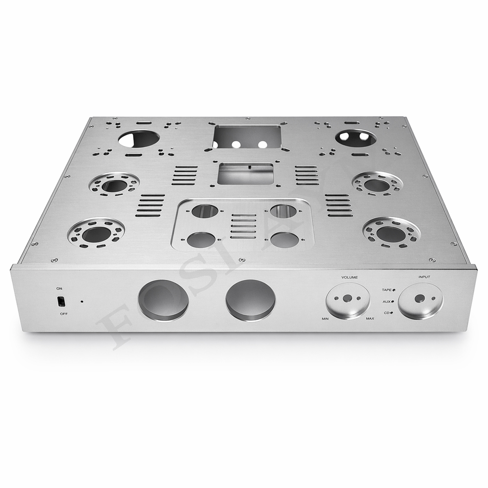 FOSI AYM 415x330x70mm Full Alu - огляд і ціна Diy Analog Electronics
