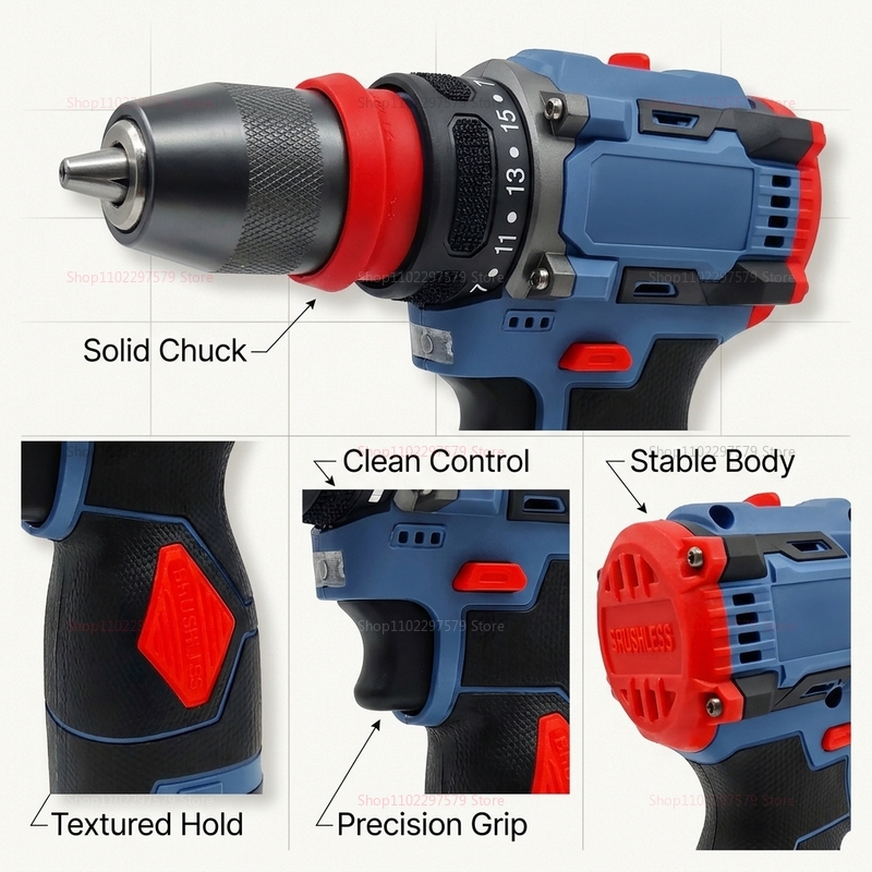 16.8V2 in 1 Brushless Cordless - огляд і ціна Diy Motorcycle Electronics