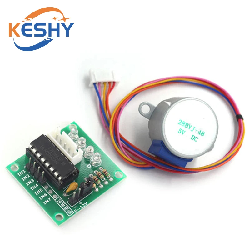 5V 4-Phase 28BYJ-48 DC Gear St - огляд і ціна Stepper Motor 28Byj