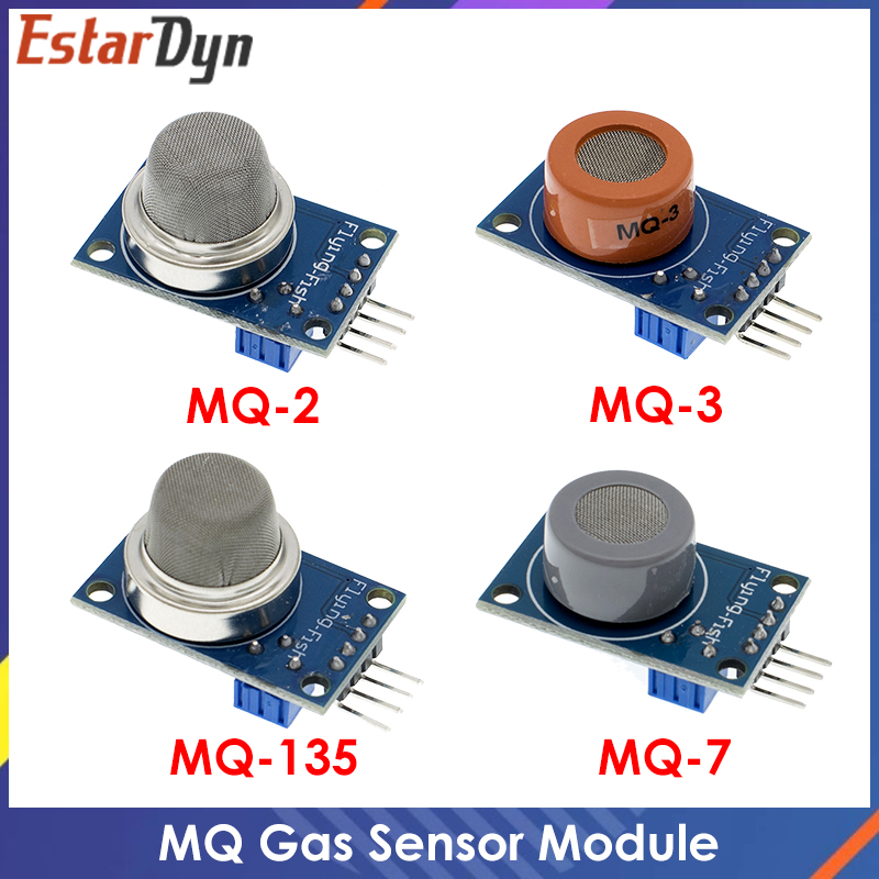 MQ-2 MQ-3 MQ-7 MQ-135 Detectio - огляд і ціна Diy Analog Electronics