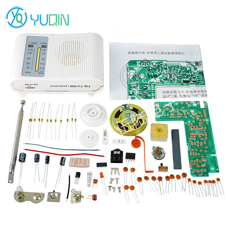 210SP AM/FM Radio Kit DIY Elec - огляд і ціна Diy Electronics Projects For Adults