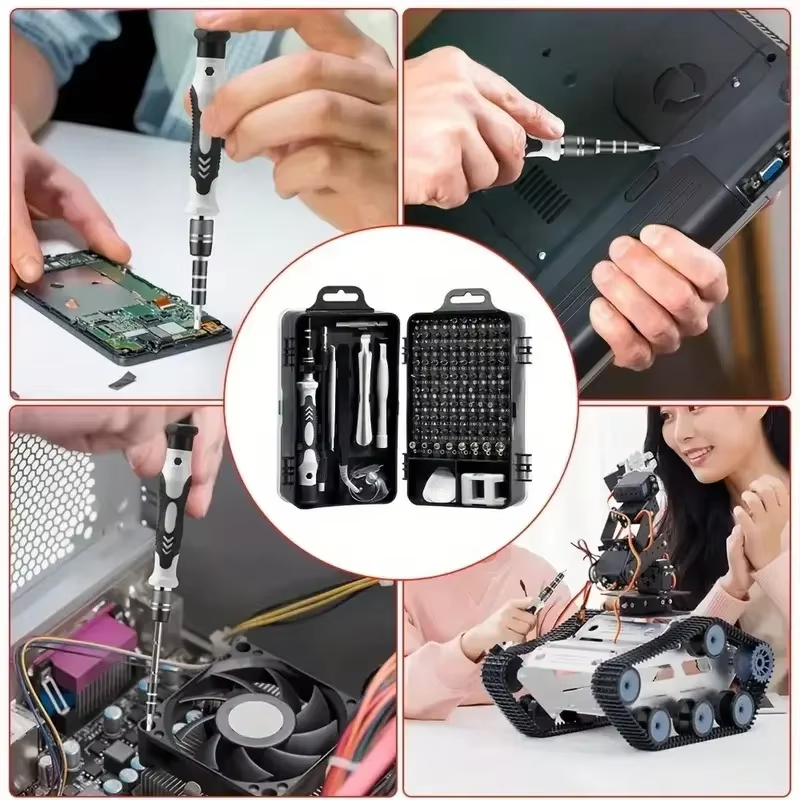 115-in-1 Precision Screwdriver - огляд і ціна Diy Electronics Project Kit