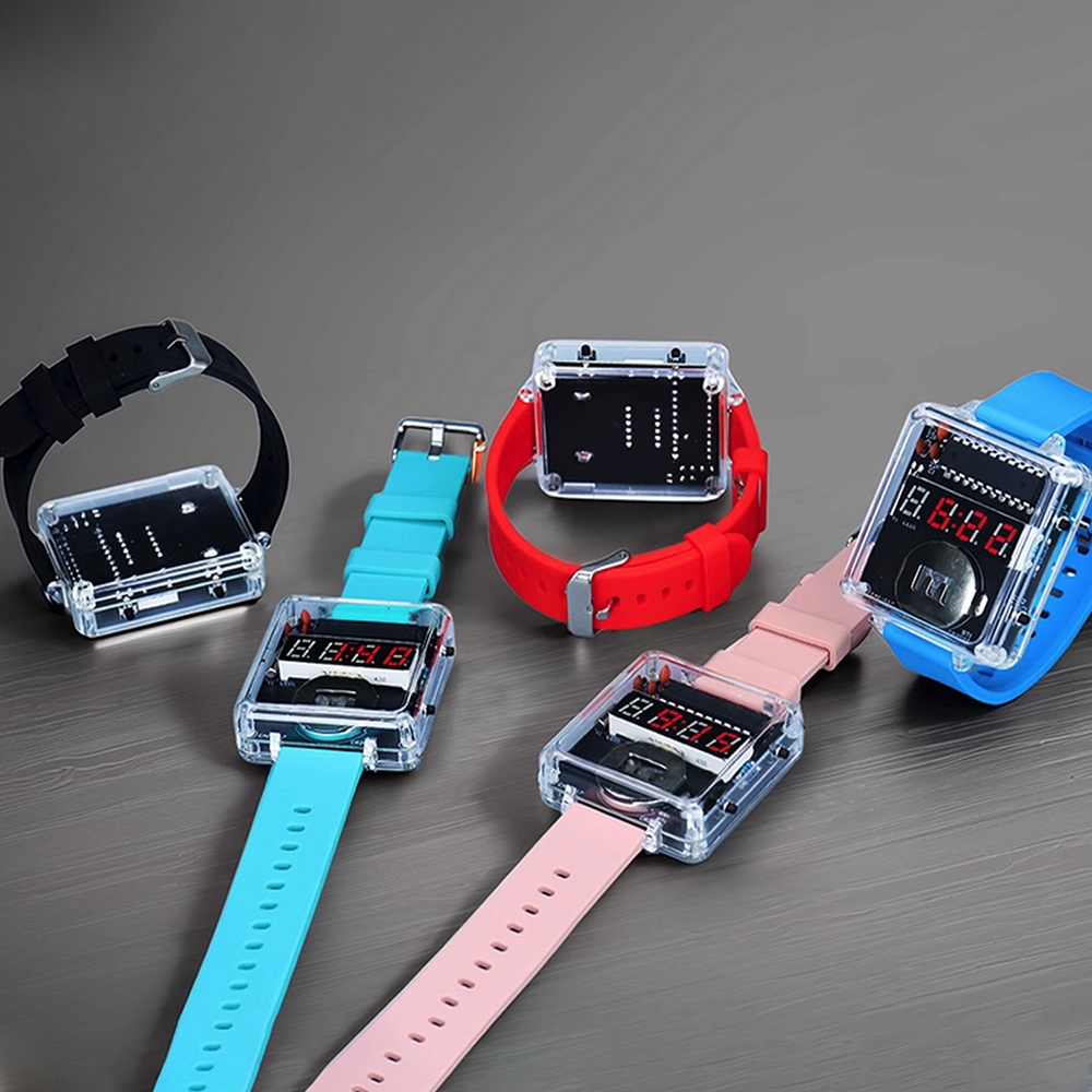 DIY Electronic Watch Kit 0.28' - огляд і ціна Diy Electronics Youtube
