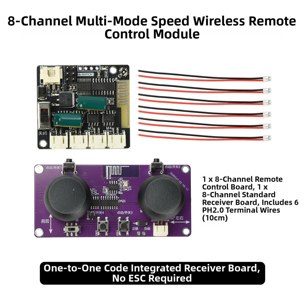 /2.4G /Wireless /8 Channel Dua - огляд і ціна Diy Boat Electronics