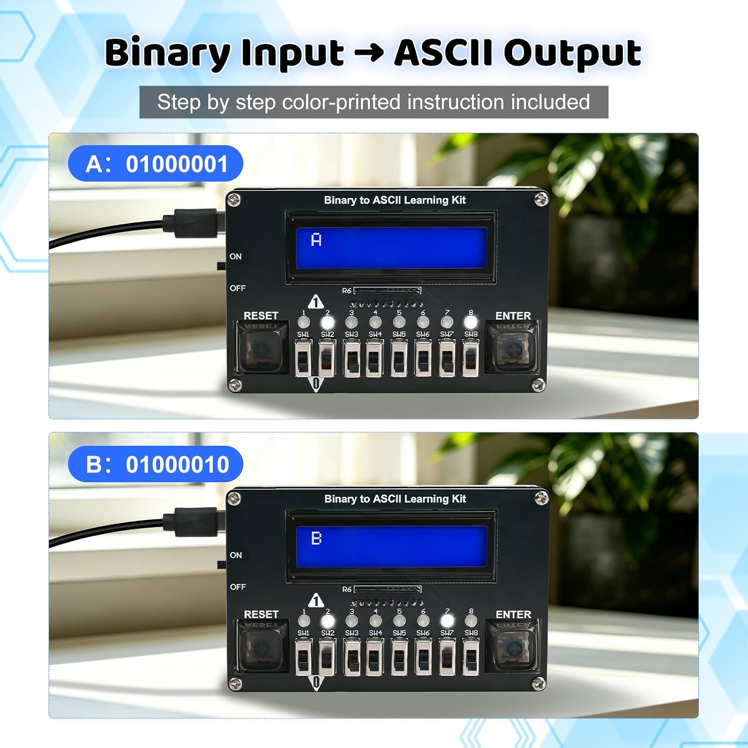 DIY Binary ASCII Code Transmit - огляд і ціна Diy Electronics Projects For Adults